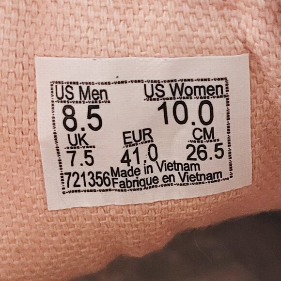 Vans Old Skool Veggie Tan Leather Sneakers - Size 8.5 - Picture 10 of 11